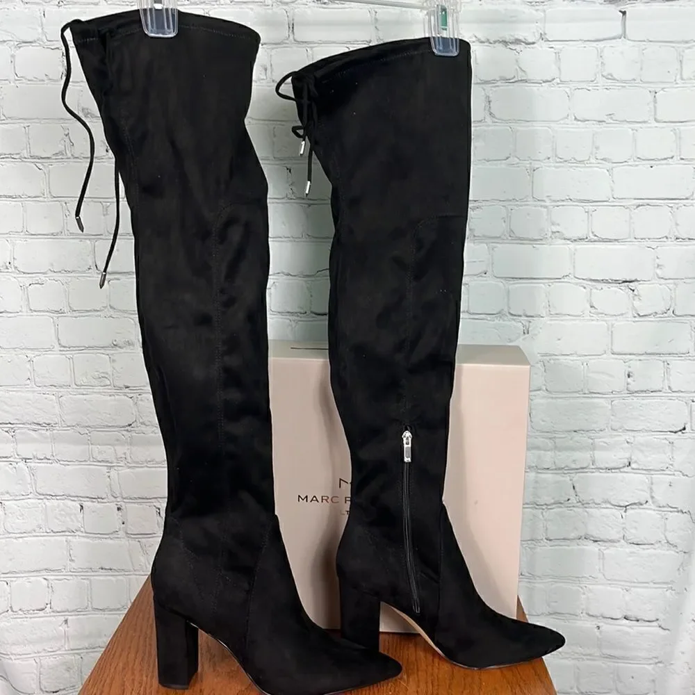 MARC FISHER Okun Over The Knee Boots Size 10
